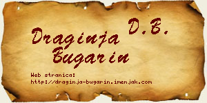 Draginja Bugarin vizit kartica